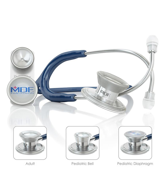 MD One Epoch Titanium Stethoscope Adult & Paediatric