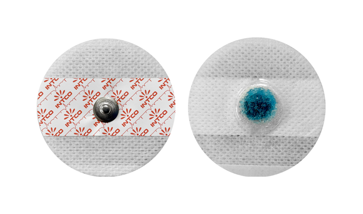 Cloth Wet/Liquid Gel ECG Electrode